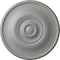 Ekena Millwork Jefferson Ceiling Medallion (Fits Canopies up to 2 7/8"), 11 3/4"OD x 3/8"P, Primed White CM12JE - alternate 1